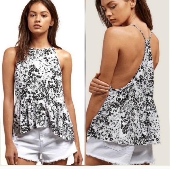 Volcom Soul Window Peplum Tank - Picture 6 of 6